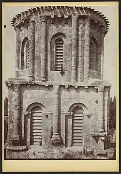 Clocher nord vers 1895 (Brutails).