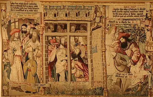 L'apparition du Christ à saint Thomas.