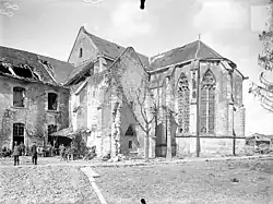 L'Abbaye en 1919.