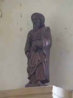 Saint Vernier, saint patron des viticulteurs du vignoble du Jura.