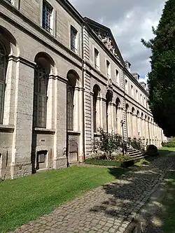 Façade côté parc.