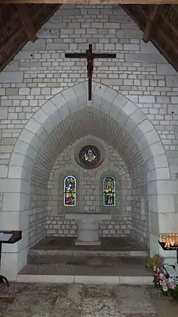 Abside de la chapelle Notre-Dame.