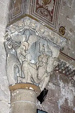 La Présentation de Jésus au Temple, chapelle Notre-Dame, collatéral nord.