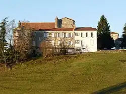 L'abbaye vue du sud.