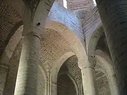 Intérieur de l'abbaye.