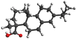 Image illustrative de l’article Acide abiétique