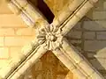 Croisée du transept, clé de voûte.