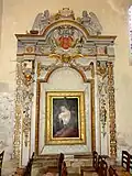 Retable au sud de la nef.