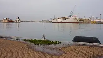 2016 : Le navire Abou Karim II dans le port.