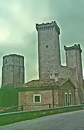 Les tours du château.