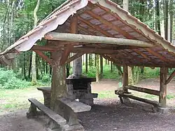 Abri de pique-nique à Masevaux-Niederbruck (Haut-Rhin)