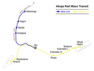Image illustrative de l’article Métro léger d'Abuja