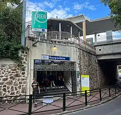 L'accès no&nbsp;3 « Rue des Blagis ».