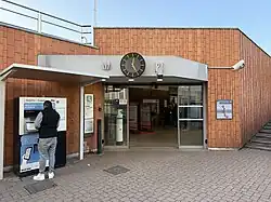 L'accès « Rue du Chemin de Fer ».