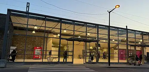 L'accès « Boulevard Chilpéric ».