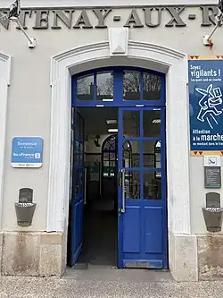 L'accès no&nbsp;1 « rue Félix Pécaut ».