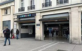 L'accès « Gare Routière ».