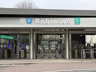 L'accès no&nbsp;1 « Avenue Jules Guesde ».