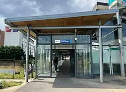 L'accès no&nbsp;3 « Cours de la Gondoire ».