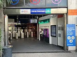 L'accès no&nbsp;4 « Quartier des Alouettes ».