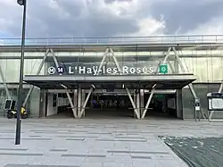 L'accès no&nbsp;1 « Rue de Bicêtre ».