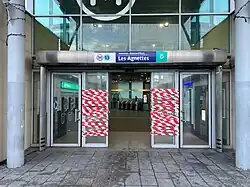 L'accès no&nbsp;1 « Rue des Bas ».