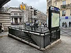 L'accès no&nbsp;2 « Boulevard de Magenta ».