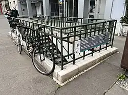 L'accès no&nbsp;4 « Rue de Silly ».