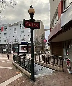 L'accès no&nbsp;2 « Cap Ampère ».