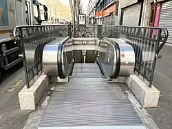 L'accès no&nbsp;2 « Boulevard de Strasbourg ».