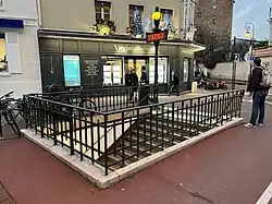 L'accès no&nbsp;2 « Rue Gabrielle ».