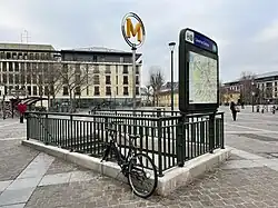 L'accès no&nbsp;1 « Boulevard Gambetta ».