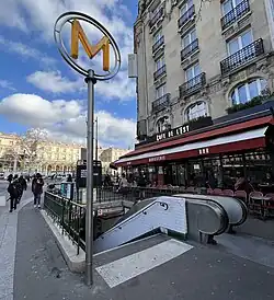 L'accès no&nbsp;6 « Boulevard de Strasbourg ».