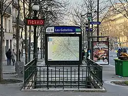 L'accès no&nbsp;2 « Boulevard Arago ».