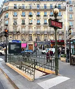 L'accès no&nbsp;4 « Square ».