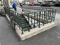 L'accès no&nbsp;2 « Pont Marie ».