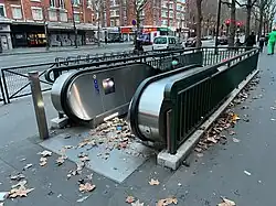 Sortie secondaire de l'accès no&nbsp;3.