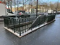 La sortie secondaire rattachée à l'accès no&nbsp;2.