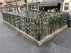 L'accès no&nbsp;2 « Boulevard Raspail ».