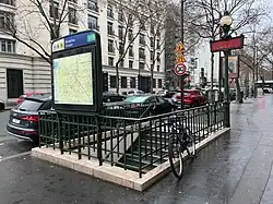 L'accès no&nbsp;4 « Rue Chauchat ».