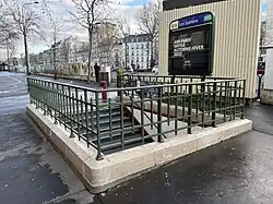 L'accès no&nbsp;4 « Place du Marché ».