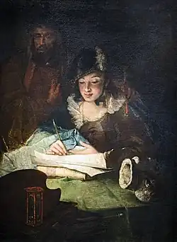 La Peinture et le mérite, vers 1761 Gallerie dell'Accademia de Venise