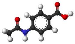 Image illustrative de l’article Acide 4-acétamidobenzoïque
