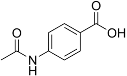 Image illustrative de l’article Acide 4-acétamidobenzoïque