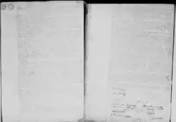 Acte de mariage de Léopold&nbsp;II et Marie Henriette (1853).