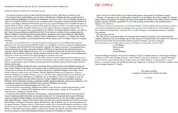 Fac-similé de l'acte