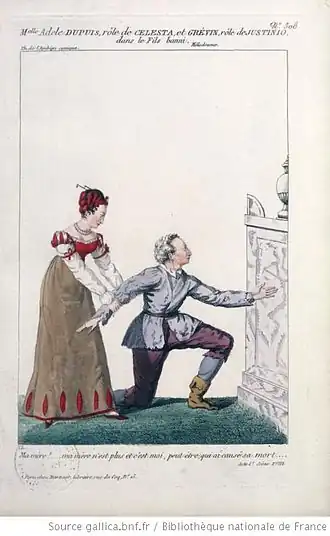 Le Fils banni, avec Adèle Dupuis.