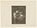 Cupidon et Psyché, eau-forte non datée.