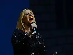 Adele en concert à Nashville 2016