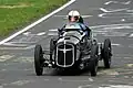 Monoplace de 1936 basée sur l'Adler Trumpf Junior au Nürburgring
